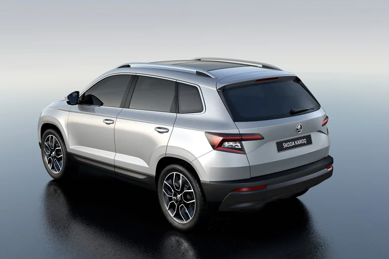 Škoda Karoq 2017 года, вид сзади